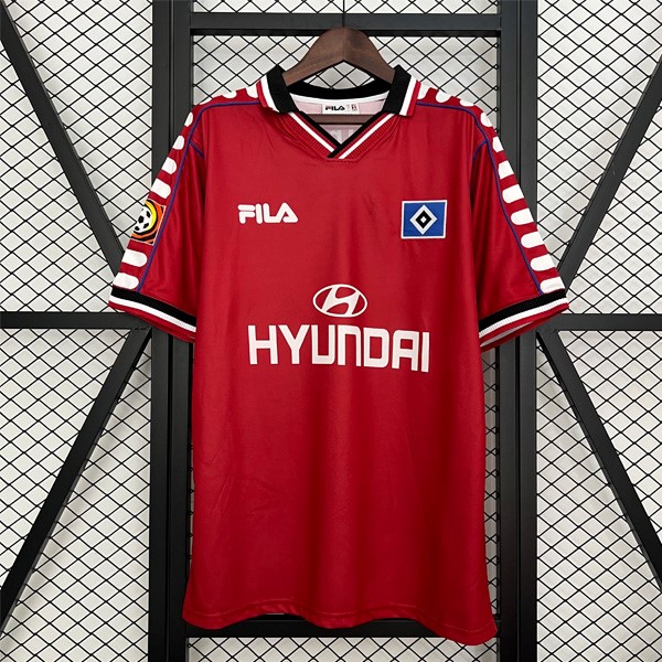 Camiseta Hamburgo S.V Retro 2000 Rojo